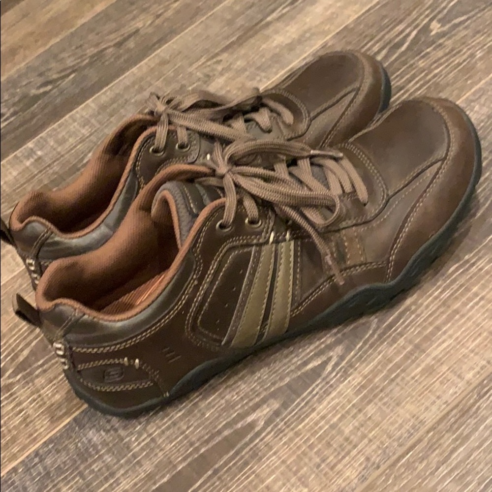 Sketchers Brown Casual Shoes